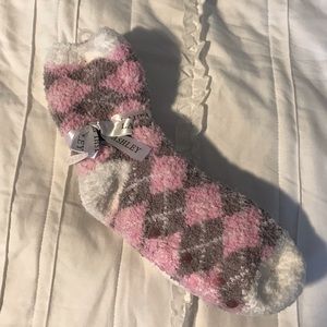 Brand new Laura Ashley fuzzy socks!
